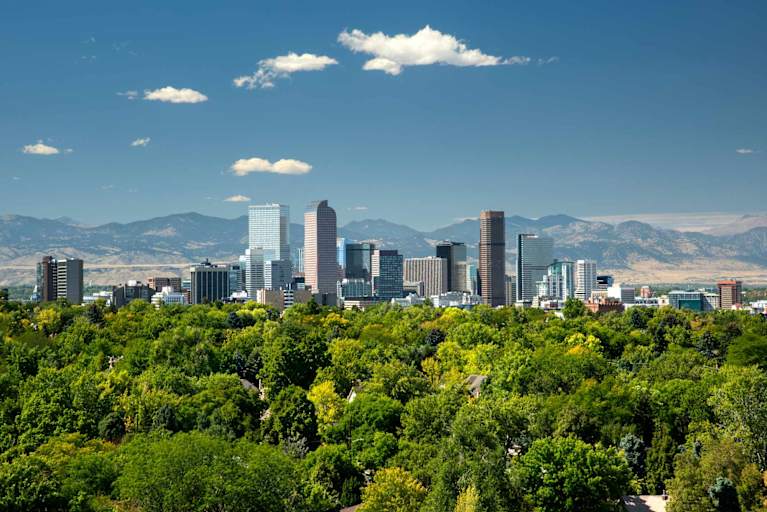 Denver, Colorado skyline